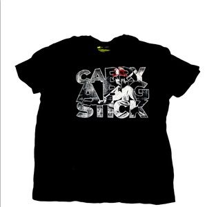 Carry A Big Stick Baseball Tshirt - XL - Xersion